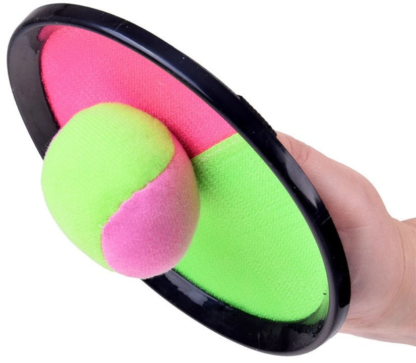 Jokomisiada Game paddles, Velcro discs, Catch Ball, 2 x ball SP0747