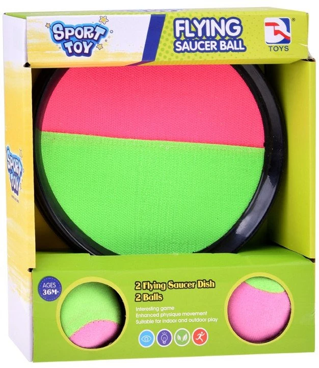 Jokomisiada Game paddles, Velcro discs, Catch Ball, 2 x ball SP0747
