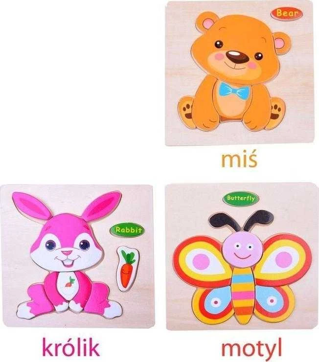 Jokomisiada Medinė dėlionė JK Sweet Bear
