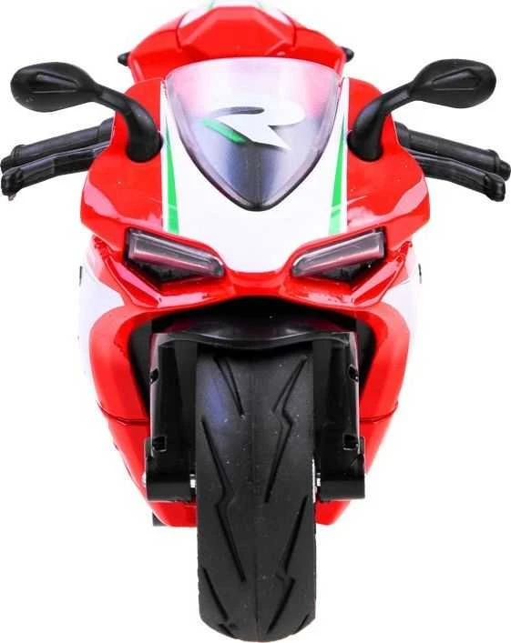 Jokomisiada Lieto metalo modelis Motociklas su virvele ZA3933 B
