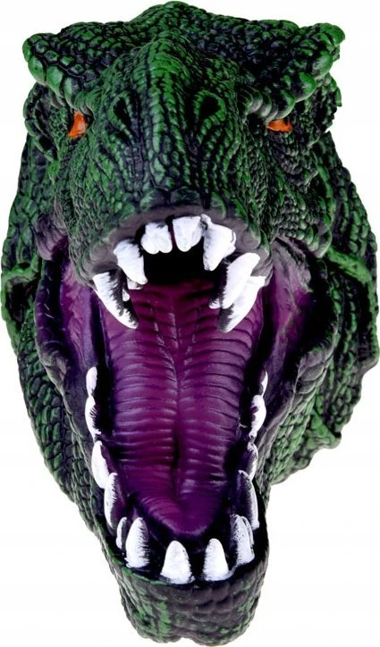 Jokomisiada Dinozaurų t-rex guminė pirštinė rankinė lėlių dinozaurų galva