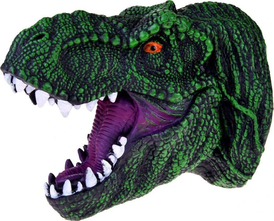 Jokomisiada Dinozaurų t-rex guminė pirštinė rankinė lėlių dinozaurų galva