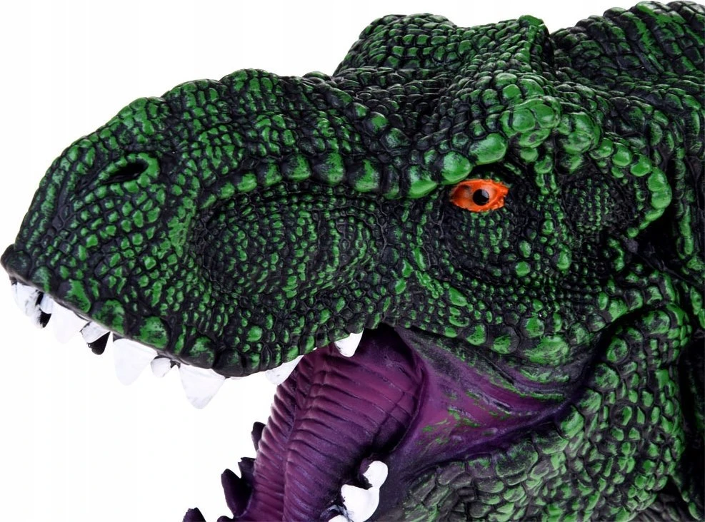 Jokomisiada Dinozaurų t-rex guminė pirštinė rankinė lėlių dinozaurų galva