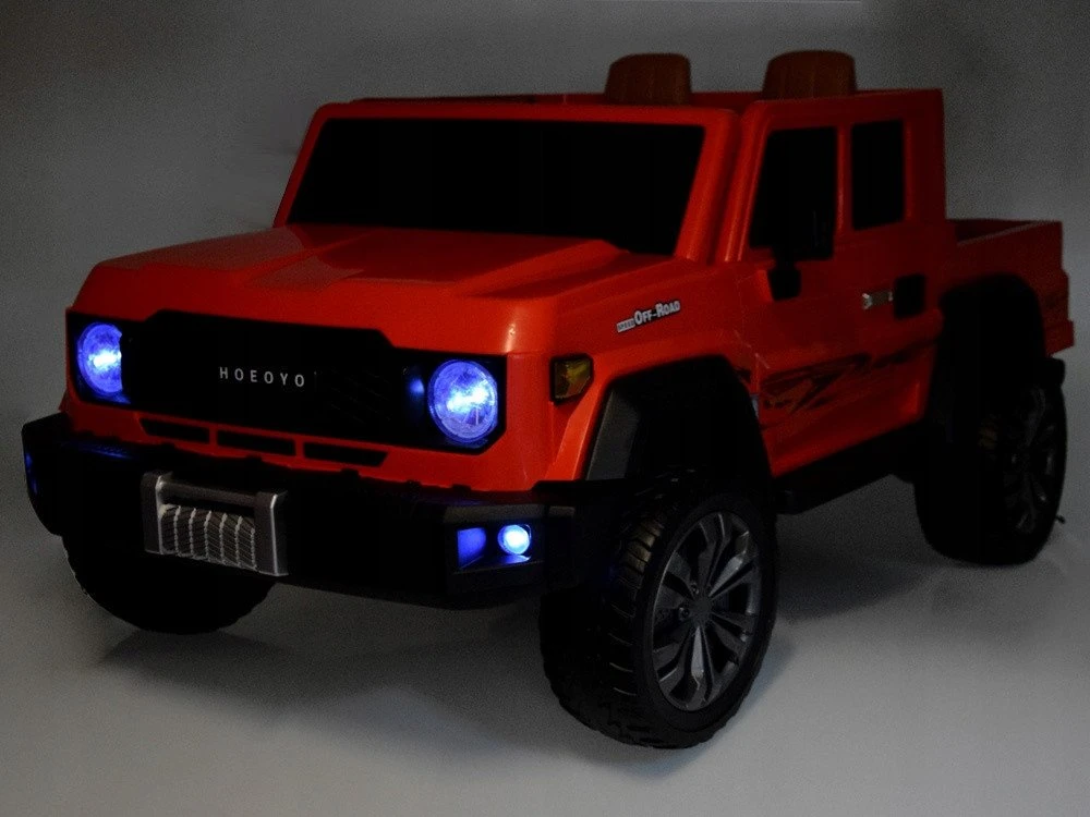 Jokomisiada Didelis akumuliatorinis elektrinis automobilis vaikams, 2 asmenų, 4x4 dėžė, PA0329