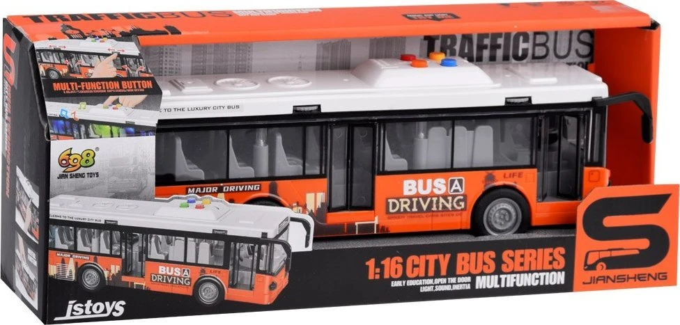 Jokomisiada „Big Bus“ garsų žibintų atidarymo durys 1:16