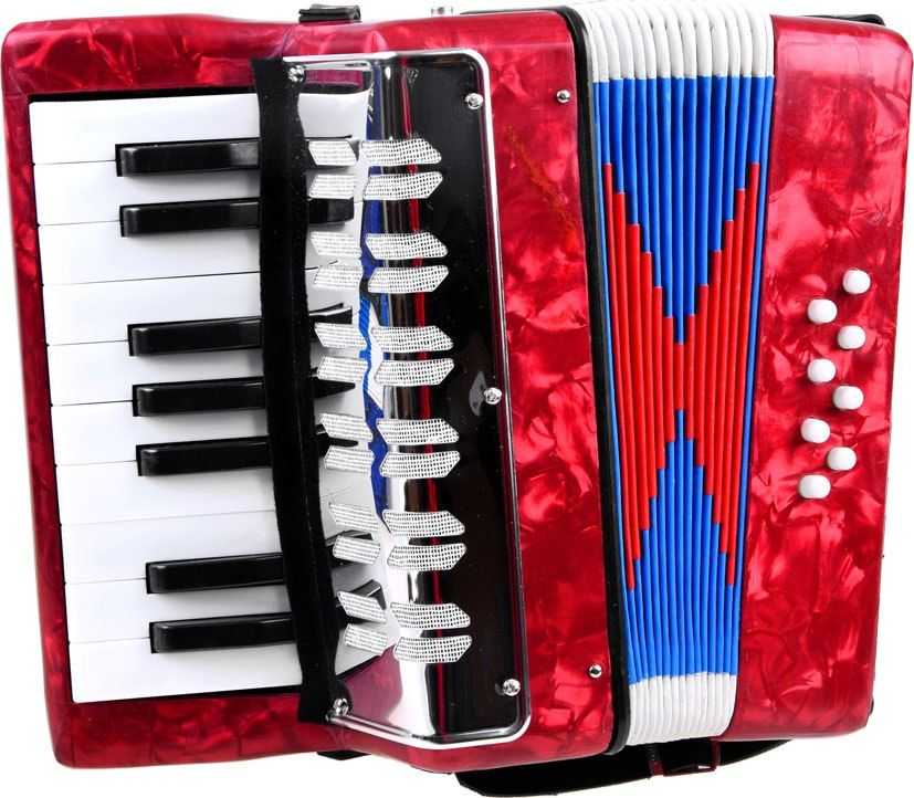 Jokomisiada Vaikiška didelė muzikinė akordeono harmonija IN0148