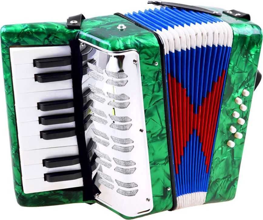 Jokomisiada Vaikiška didelė muzikinė akordeono harmonija IN0148