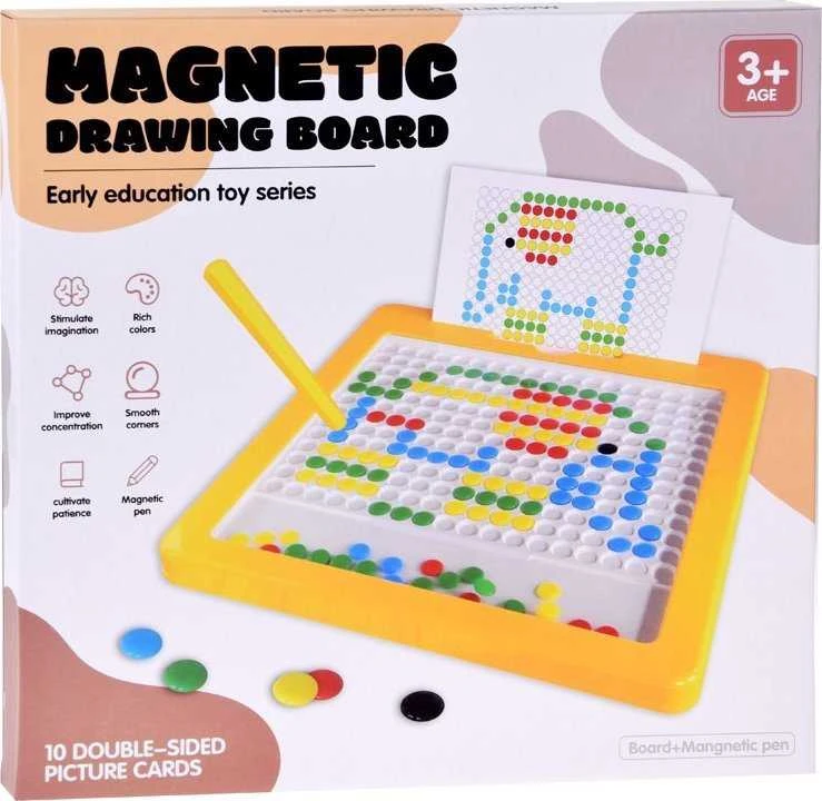 Jokomisiada Edukacinė magnetinė lenta su kaiščiais ZA4738 organizavimui