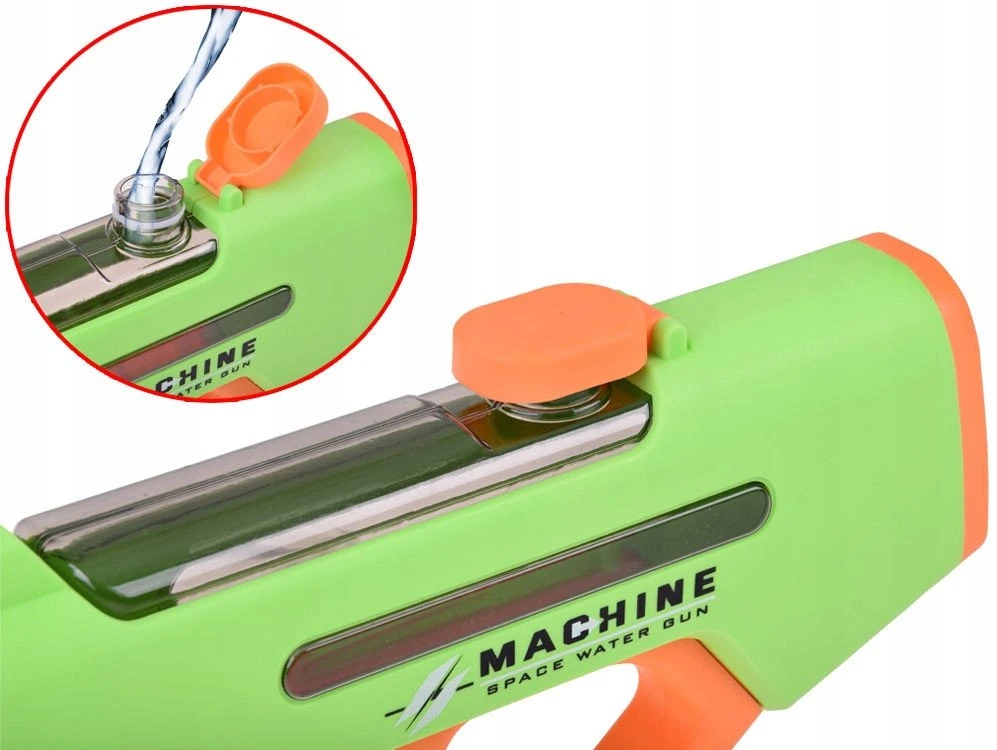 Jokomisiada Electric Vanduo Gun - Dual Purškiklis Heads 10m ZA5569