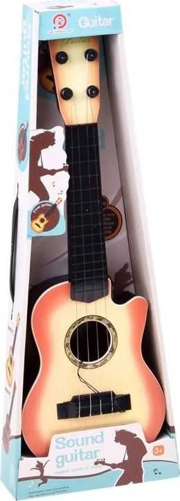 Jokomisiada Maža 4 stygų gitara vaikams, plunksninė IN0120