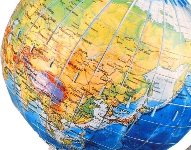 Jokomisiada 3D SPATIALINIS GLOBUSAS Dėlionė 49 dalių gaublio dėlionė ZA0936