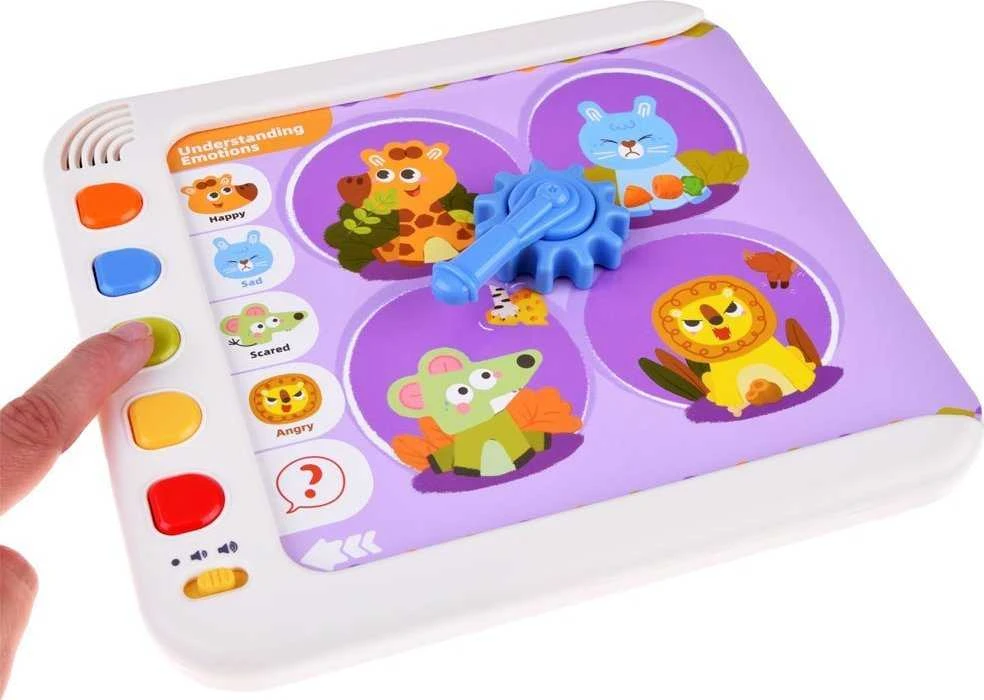 „Hola“ interaktyvios skydelio mokymosi emocijų skaičiai Figūros Montessori