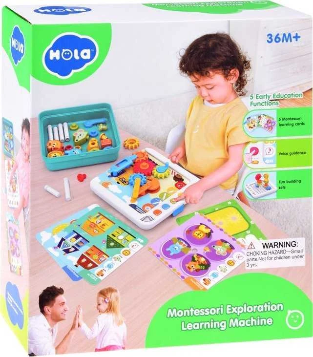 „Hola“ interaktyvios skydelio mokymosi emocijų skaičiai Figūros Montessori
