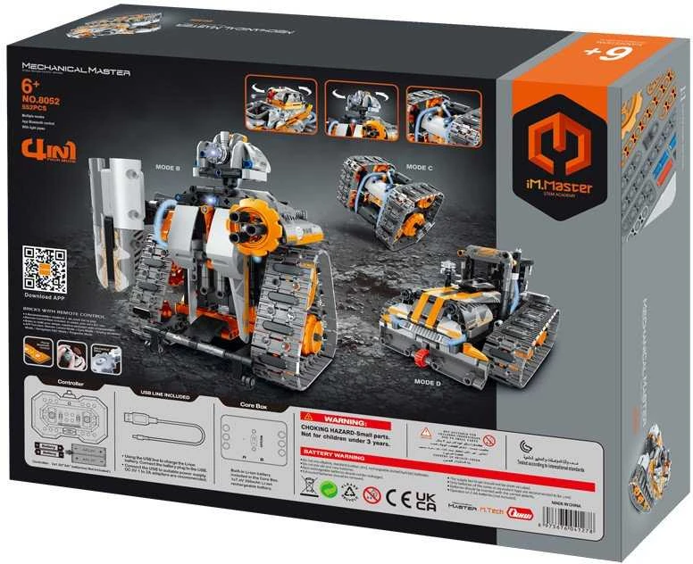 Jokomisiada IM.MASTER RC blokelių bakas 4in1 552el 8052 41278