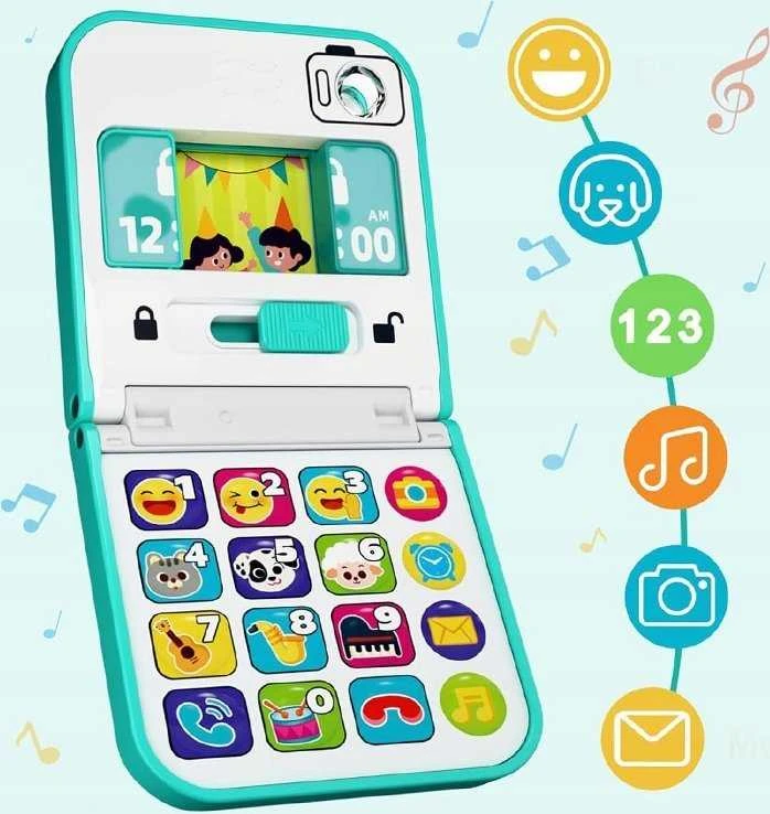 Hola Interaktyvus muzikinis sulankstomas išmanusis telefonas vaikams ZA5424