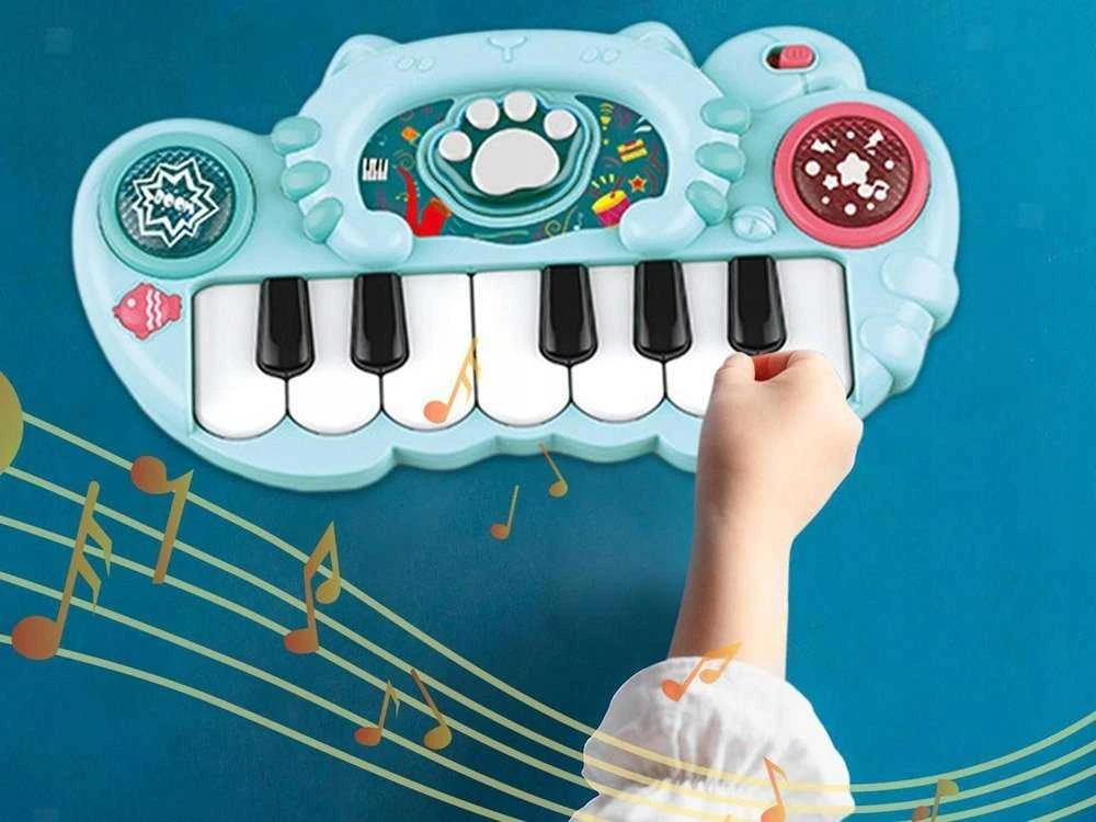 Jokomisiada Mini KEYBOARD - interaktyvus pianinas su apšviestais mygtukais IN0177