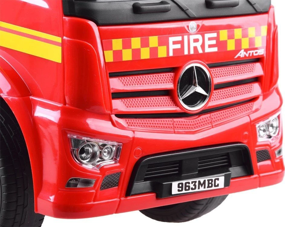 Jokomisiada Mercedes transporto priemonė GAISRINĖ BRIGADA, žaislinis automobilis, stūmikas ZA3689
