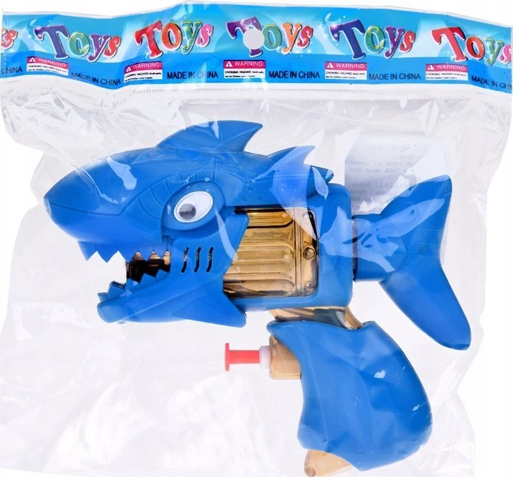 Jokomisiada Mėlyna Shark Pocket Vanduo Gun for Children ZA4964 NI