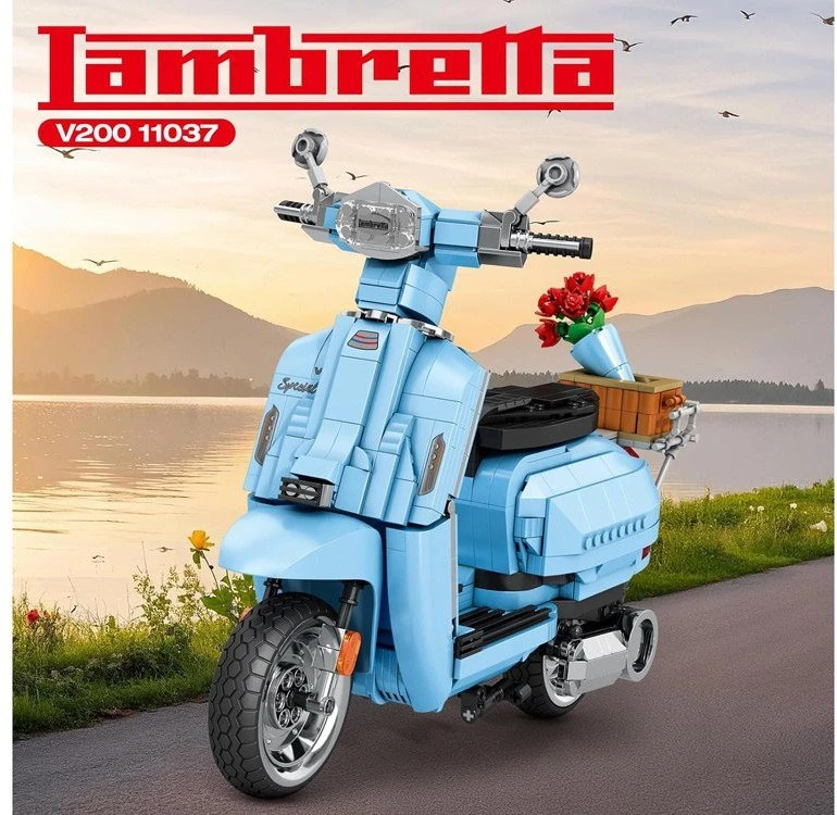 Jokomisiada Licensed pads Italian SCOOTER Lambretta V 200 Special 1169-ele ZA5795
