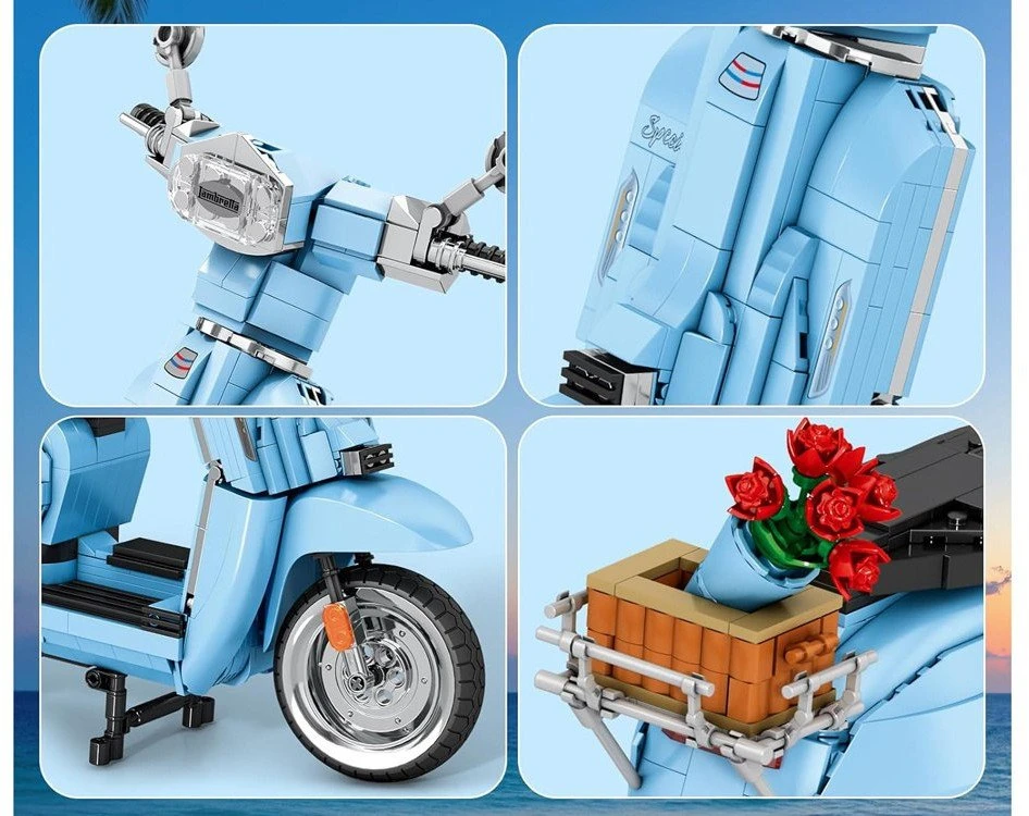 Jokomisiada Licensed pads Italian SCOOTER Lambretta V 200 Special 1169-ele ZA5795