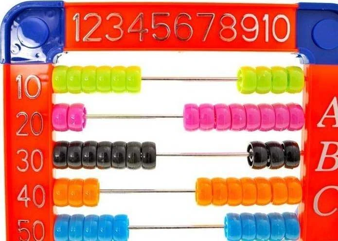 Jokomisiada Plastikinis mokyklinis abakasas ZA1358