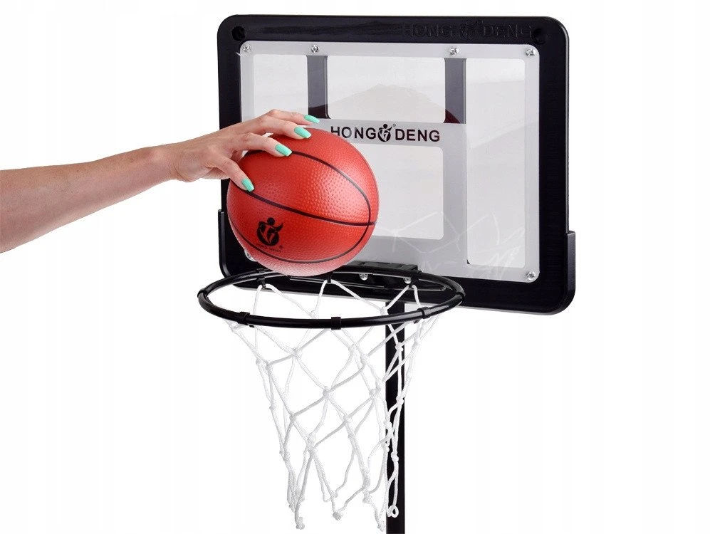 Jokomisiada Basketball backboard standing 2.25m + ball SP0831