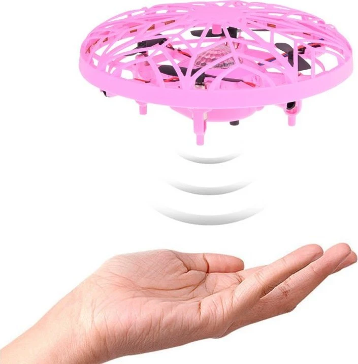 Jokomisiada Skraidantis diskinis dronas su LED šviesa, valdomas ranka RC0653 RO