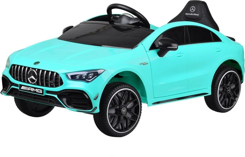 Akumuliatorinis sportinis automobilis vaikams Jokomisiada Mercedes AMG CLA 45s PA0307 | spalva: žydra