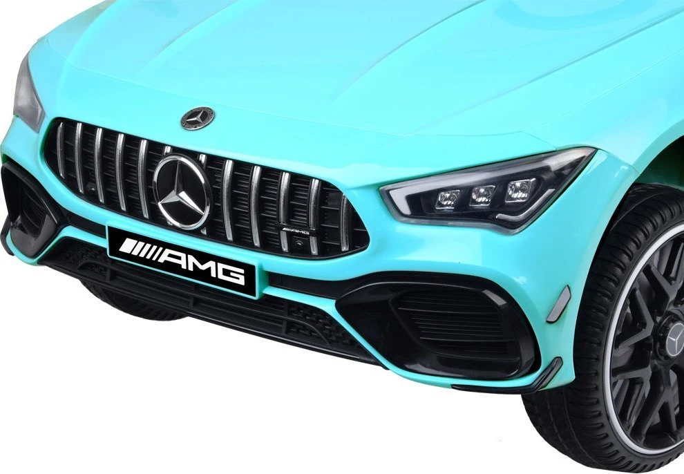 Akumuliatorinis sportinis automobilis vaikams Jokomisiada Mercedes AMG CLA 45s PA0307 | spalva: žydra