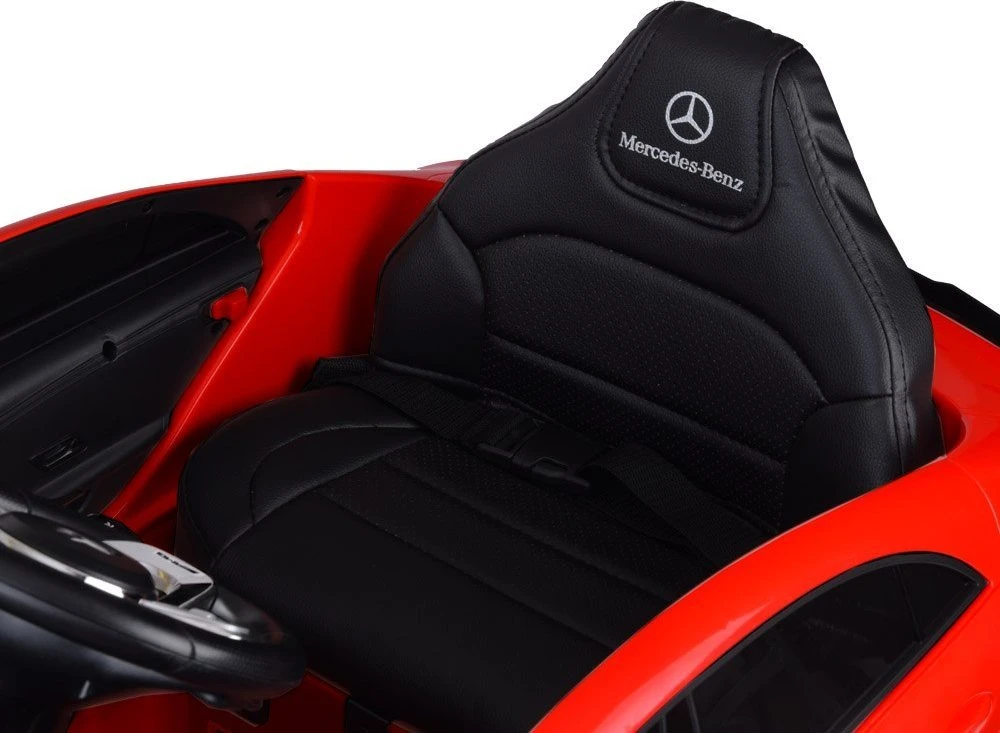 Akumuliatorinis sportinis automobilis vaikams Jokomisiada Mercedes AMG CLA 45s PA0307 | spalva: raudona