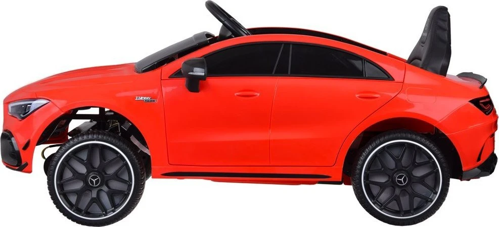 Akumuliatorinis sportinis automobilis vaikams Jokomisiada Mercedes AMG CLA 45s PA0307 | spalva: raudona