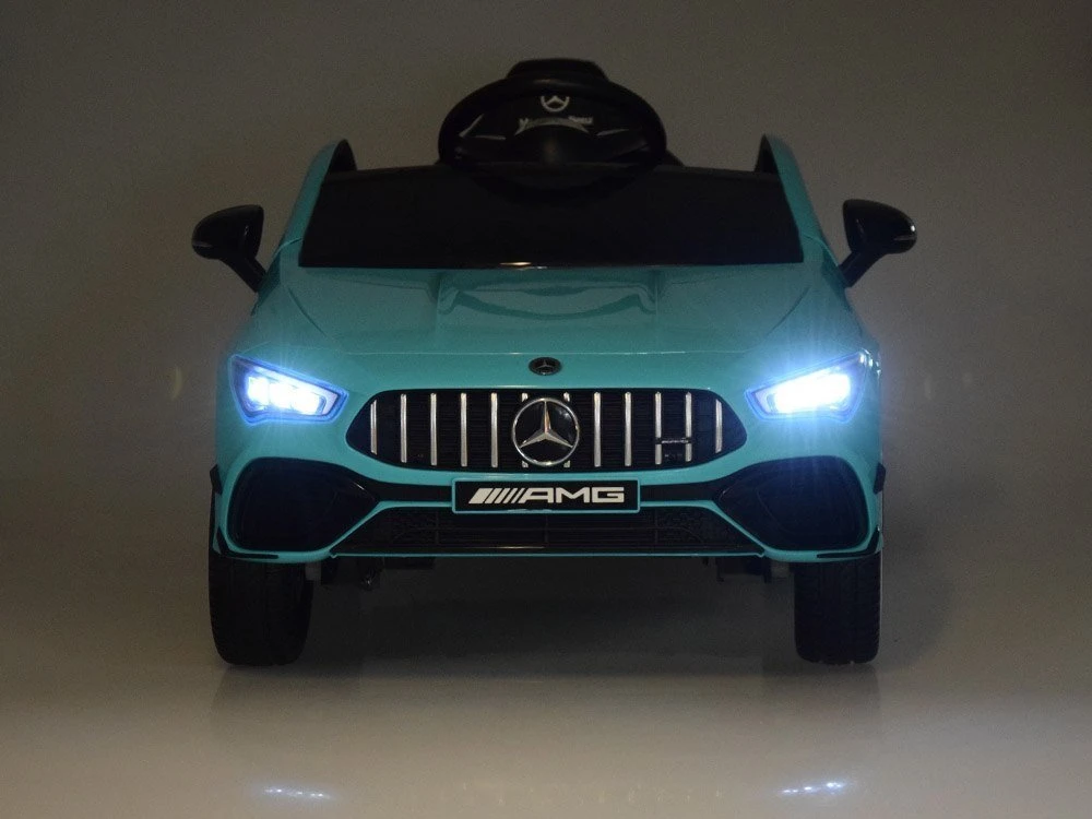 Akumuliatorinis sportinis automobilis vaikams Jokomisiada Mercedes AMG CLA 45s PA0307 | spalva: žydra