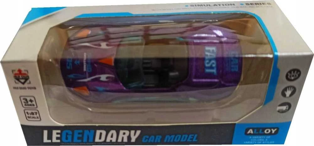 Jokomisiada Metalinis žaislinis automobilio spyruoklinis modelis 1:64 ZA4343