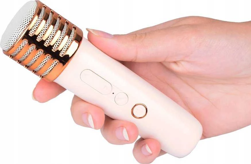 Jokomisiada „Bluetooth“ garso kalba + belaidis mikrofonas x2 KARAOKE rinkinys IN0178