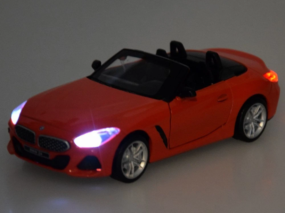 Jokomisiada Metalinių automobilių kolekcininkų modelis BMW Z4 M40i kabrioletas su žibintais ZA5049