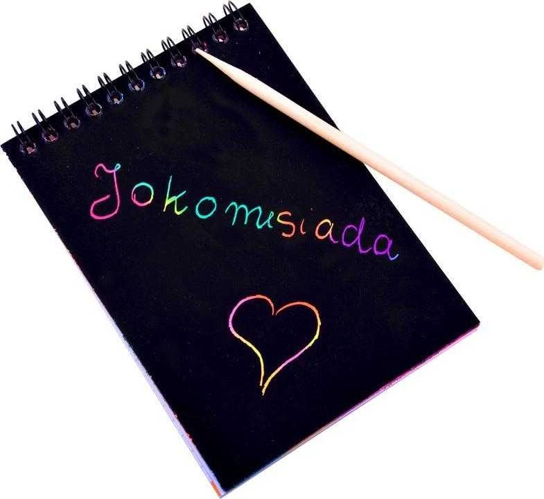 Jokomisiada Nešiojamojo kompiuterio Rainbow nutrinama kortelė su ZA3913 rašikliu