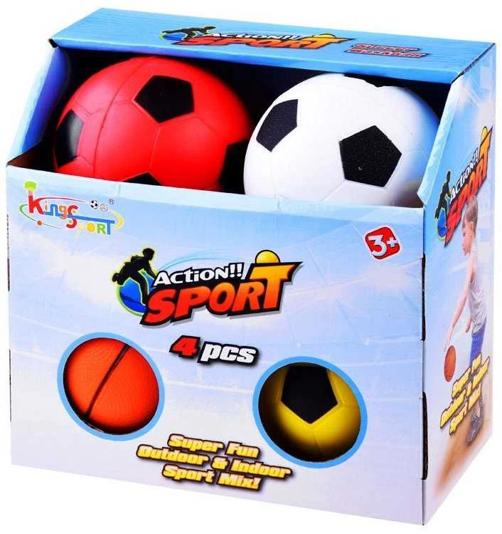 Jokomisiada Putų kamuoliukų rinkinys 4vnt. 10cm kojoms SP0705