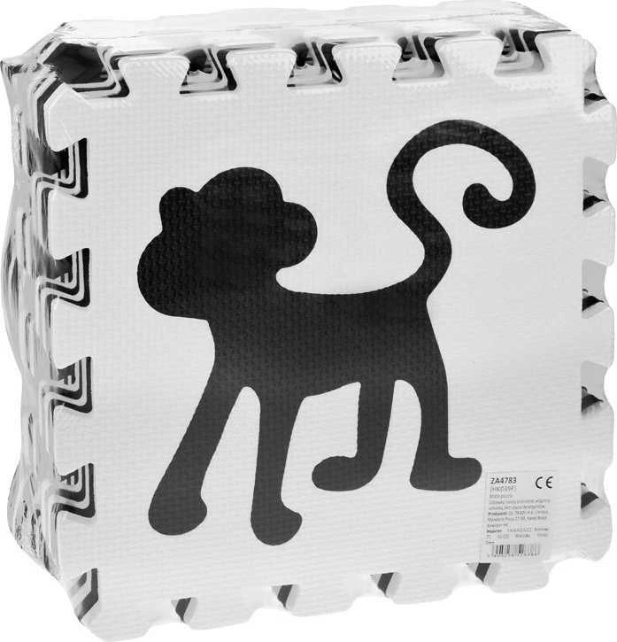 Jokomisiada Dėlionė FOAM Contrast Mat Animals Shapes