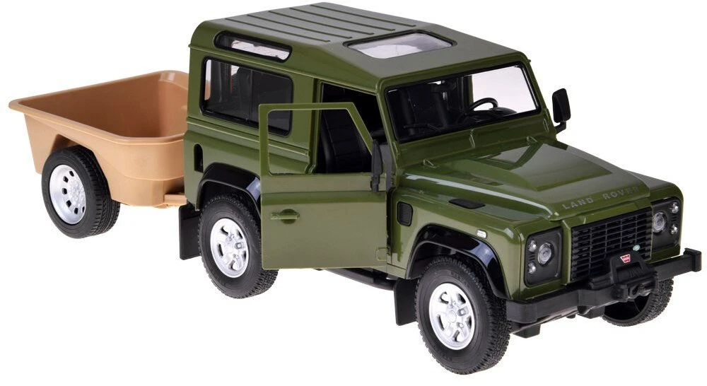 Jokomisiada Rastar nuotolinio valdymo automobilis Land Rover Defender 1:14 nuotolinio valdymo pultas su šviesomis RC0712