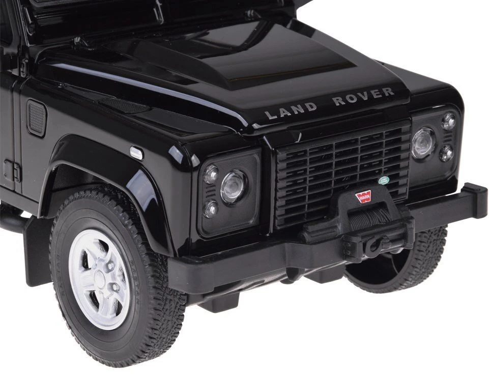 Jokomisiada Rastar nuotolinio valdymo automobilis Land Rover Defender 1:14 nuotolinio valdymo pultas su šviesomis RC0712