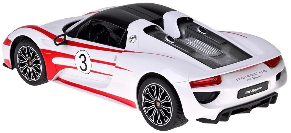 Jokomisiada Rastar nuotolinio valdymo automobilis Porsche 918 Spyder 1:14 nuotolinio valdymo pultas su šviesomis