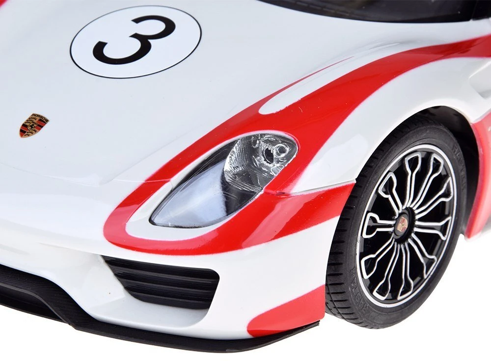 Jokomisiada Rastar nuotolinio valdymo automobilis Porsche 918 Spyder 1:14 nuotolinio valdymo pultas su šviesomis