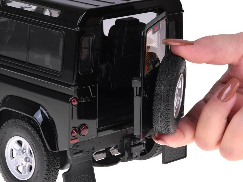 Jokomisiada Rastar nuotolinio valdymo automobilis Land Rover Defender 1:14 nuotolinio valdymo pultas su šviesomis RC0712