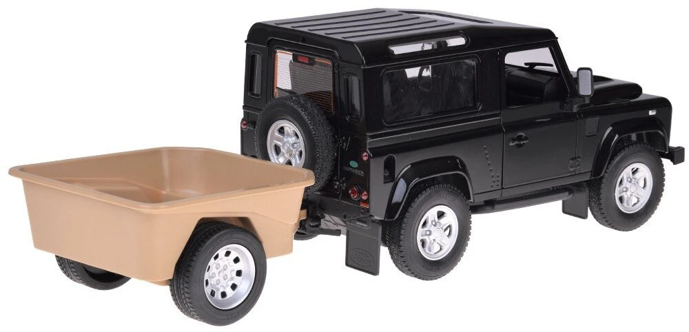 Jokomisiada Rastar nuotolinio valdymo automobilis Land Rover Defender 1:14 nuotolinio valdymo pultas su šviesomis RC0712