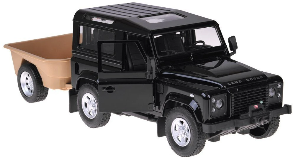 Jokomisiada Rastar nuotolinio valdymo automobilis Land Rover Defender 1:14 nuotolinio valdymo pultas su šviesomis RC0712