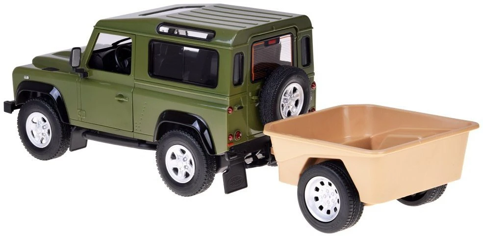 Jokomisiada Rastar nuotolinio valdymo automobilis Land Rover Defender 1:14 nuotolinio valdymo pultas su šviesomis RC0712