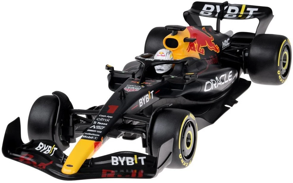 Jokomisiada Rastar RB18 F1 automobilio nuotolinio valdymo modelis „Raudona Bull Racing“ 1:12