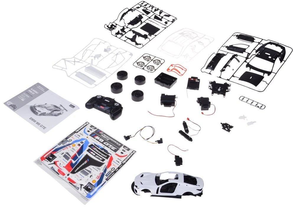Jokomisiada Rastar 1:18 modelis BMW M8 GTE nuotoliniu būdu valdomam automobiliui