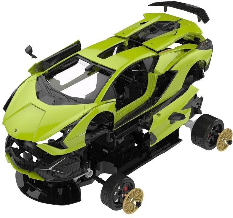 Jokomisiada Rastar 1:18 modelis Sian FKP37 nuotolinio valdymo automobiliui surinkti