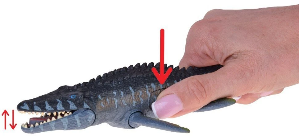 Jokomisiada Didelių dinozaurų figūrėlių rinkinys, 4 dalys, figūrėlės su judančiais elementais ZA5689